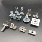 Electrical Galvanized m6 m8 m10 m12 Custom Size Spring Nuts for sale
