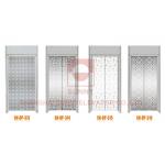 Mirror / Etched Elevator Cabin Decoration Elevator Door System for sale