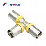 Multilayer Composite Pipe Fittings Brass Pex Al Pex Gas Pipe Press Fittings