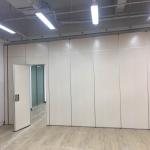 Hotel Interior Fabric Design Sliding Folding Acoustic Partition Wall For Classroom
