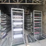 H Type Poultry Litter Cleaning Machine , 1.5-3kw SGS Automatic Layer Poultry Equipment for sale