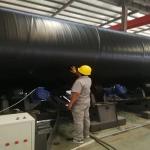 Automatic 3LPE Coating Pipe Production Line with Touch Screen Control for sale