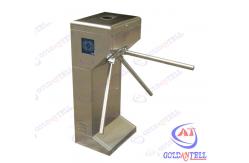 China Electronic Security OEM / ODM Turnstile Vertical Manual Barriers with Rfid Control supplier