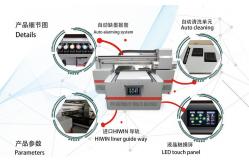 China Small Format UV Flatbed Printer , 3pcs Head Uv Led Inkjet Printers supplier