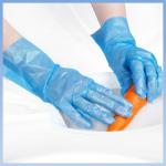 Eco Friendly TPE Disposable Gloves Sterile Hand Gloves recyclable for sale