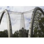 Stainless Steel Aviary Wire Netting , Cable Braid Bird Enclosure Netting for sale