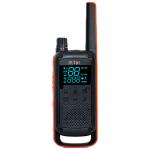 T82 Easy Pairing Ring Dual Power Option USB Black Radio Charging Walkie Talkie for sale