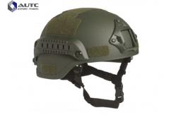 China Print Slideway Tactical Ballistic Helmet Night Vision Attachable Kevlar supplier