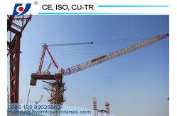 China 1.6*1.6*3m Split Mast Fixed Jib Crane Q345B Angle Steel QTD120(4522) Tower Crane Luffing Jib Crane 45m Crane Luffing Jib supplier