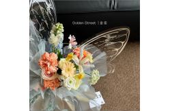 China Crystal Butterfly Cellophane Popular Flower Wrapping Paper for Flower Shops supplier
