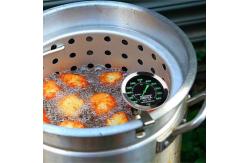 China 100℉ - 500℉ Candy Deep Fry Thermometer Professionally Calibrated With Gleamy Dial Face supplier