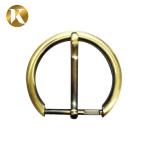 China Wenzhou KML Custom 30mm round women round pin belt buckle manufacturer