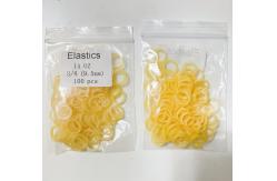 China Manual Zoo Pack Orthodontic Elastic Bands Intraoral Latex Elastics 14oz supplier