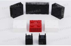 China Nylon Poly Bristle Brushes Bristle Blocks Used For Garment Textile Cutter Machines supplier