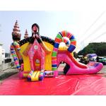 Sugar Shack Bouncy Castle Slide Inflatable Combo Bounce House For Amusement for sale