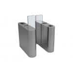 Security Office Building Access Control Turnstiles Full Height Acrylic Wing Panel for sale