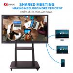 Customized 55 - 98 Inch Interactive White Boards Smart Interactive Board For Classroom for sale