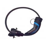 Type 2 To Type 1 0.5m EV Charging Cable Adapter TUV IP55 waterproof grade for sale