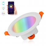 9w Smart Downlight Bulbs Alexa Smart Led Down Light Voice Control for sale