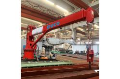 China 1.5t 6m Loading Telescopic Vessel Ship Deck Cranes For Cargo Lifting supplier