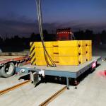 Heavy Load Battery Power,40 Tons Anti - High Temperature Die Rail Transfer Trolley for sale