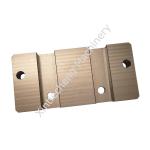 Brown 6063 CNC Machined Components For Medical Devices Nature Anodizing for sale