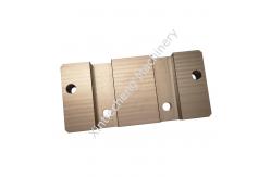 China Brown 6063 CNC Machined Components For Medical Devices Nature Anodizing supplier