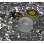 Quartz Endcap For Pressure Sensing With Stable Frequency Temperature Characteristics