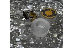 China Quartz Endcap For Pressure Sensing With Stable Frequency Temperature Characteristics supplier