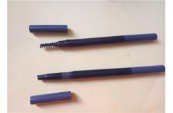 China Plastic Automatic Fine Brown Eyebrow Pencil With Brush ISO Certification supplier