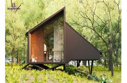 China Light Steel Structure Prefabricated Garden Studio With Entrance Stairs supplier