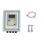 High Precision Transit Time Ultrasonic Flow Meter Easy Installation Liquid Measure for sale
