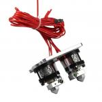 Dual-head Hotend Extruder 0.35 / 0.4 / 0.5mm Nozzle 3D Printer Diy Kit for sale