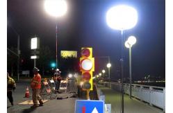 China Dimmable 800W LED Night Rescue Construction Safety Balloon Light Customizable supplier