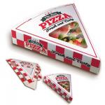 Eco-friendly Natural Healthy Custom Kraft Paper Pizza Packaging Box for Pizza Slices Sample for sale