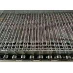 Activated Carbon Dryer Large Hole 304 Stainless Steel Spiral Mesh Belt for sale