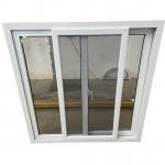China Customized Design Upvc Vinyl Single Double Glazed Sliding Windows Pvc manufacturer