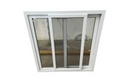 China Customized Design Upvc Vinyl Single Double Glazed Sliding Windows Pvc supplier