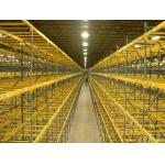 Custom Selective Pallet Racking Systems / Fixed Steel Frame Storage Shelves for sale