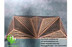 China 3D perforated aluminum panels for hotel facade customized metal sheet China manufacturer supplier