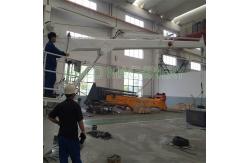 China 2t Small Marine 10m Telescopic CCS Ship Deck Cranes supplier