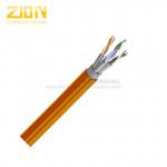 23AWG Cat7 Ethernet Cable 650mhz SFTP Shielded PVC CMR 1000FT 500M Roll for sale