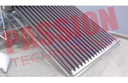 China CE Approved Vacuum Tube Solar Water Heater Open Loop with Assistant Tank supplier