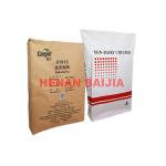 Block Bottom Kraft Heat Seal Bags Water Proof Non Slip Surface Portable Easy To Carry for sale