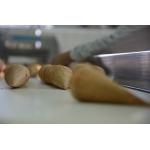 45 Baking Plates 11kg/hour Pressed Wafer Bowl Machine for sale