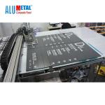 1500mm White 4mm PE Aluminum Composite Panel Facade UV Printing for sale