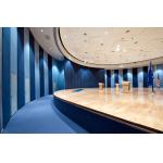 MDF Panel Aluminum Alloy Frame Folding Movable Partition Walls For Banquet hall for sale