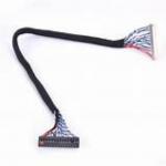 LVDS Connector Type Low-Voltage Display Serial Cable for 105C Temperature Rating and Performance for sale