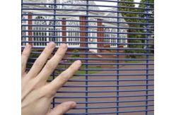 China heavy gauge small hole welded Anti climb security fence 358 wire mesh fence supplier