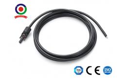 China Silver Plated IP67 Low Toxicity Solar Panel Extension Cable supplier